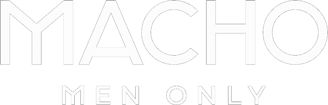 Macho Men Barbershop Logo